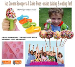 cake pops and super scoopers
